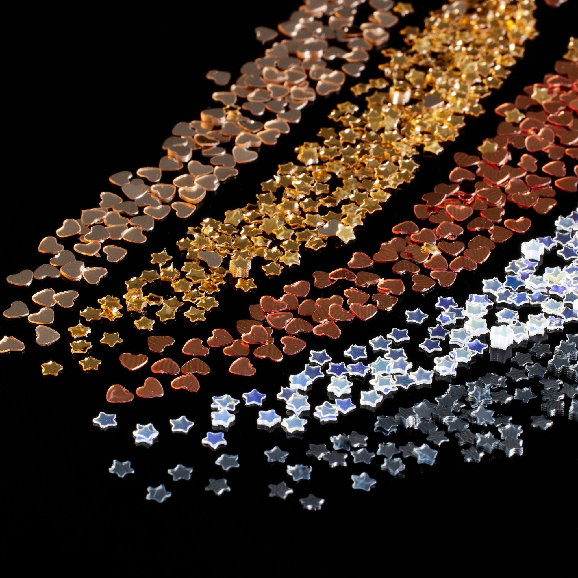 Signature Glitter Caddy, Metallic Shapes By Recollections™